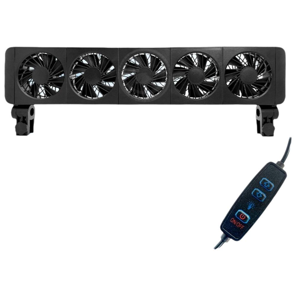 Wall Mounted Heat Dissipation Fan 1/2/3/4/5/6 Heads Fish Tank Cooler Aquarium Wall Fan  Summer