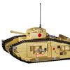 MOC Indiana Jones Poslední křížová výprava Vojenský tank Stavebnice Dobrodružné filmy Model vojenského tanku Kostky Hračky Dárky k narozeninám