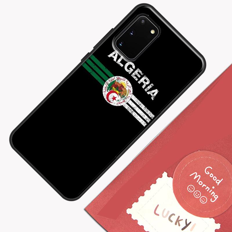 Flag Of Algeria Phone Case For Samsung Galaxy S26 S25 S24 S20 S21 S22 S23 Ultra S10 Plus S25 FE Cover Shell