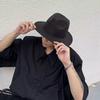 Herren Fedora Hut mit breiter Krempe Anti-UV Weiches Strapazierfähiges Material Faltbares Design für Tägliche Ausflüge Reisen Urlaubsgeschenk