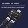 High-Speed USB Extender with Dual USB Charger - Portable and Convenient
