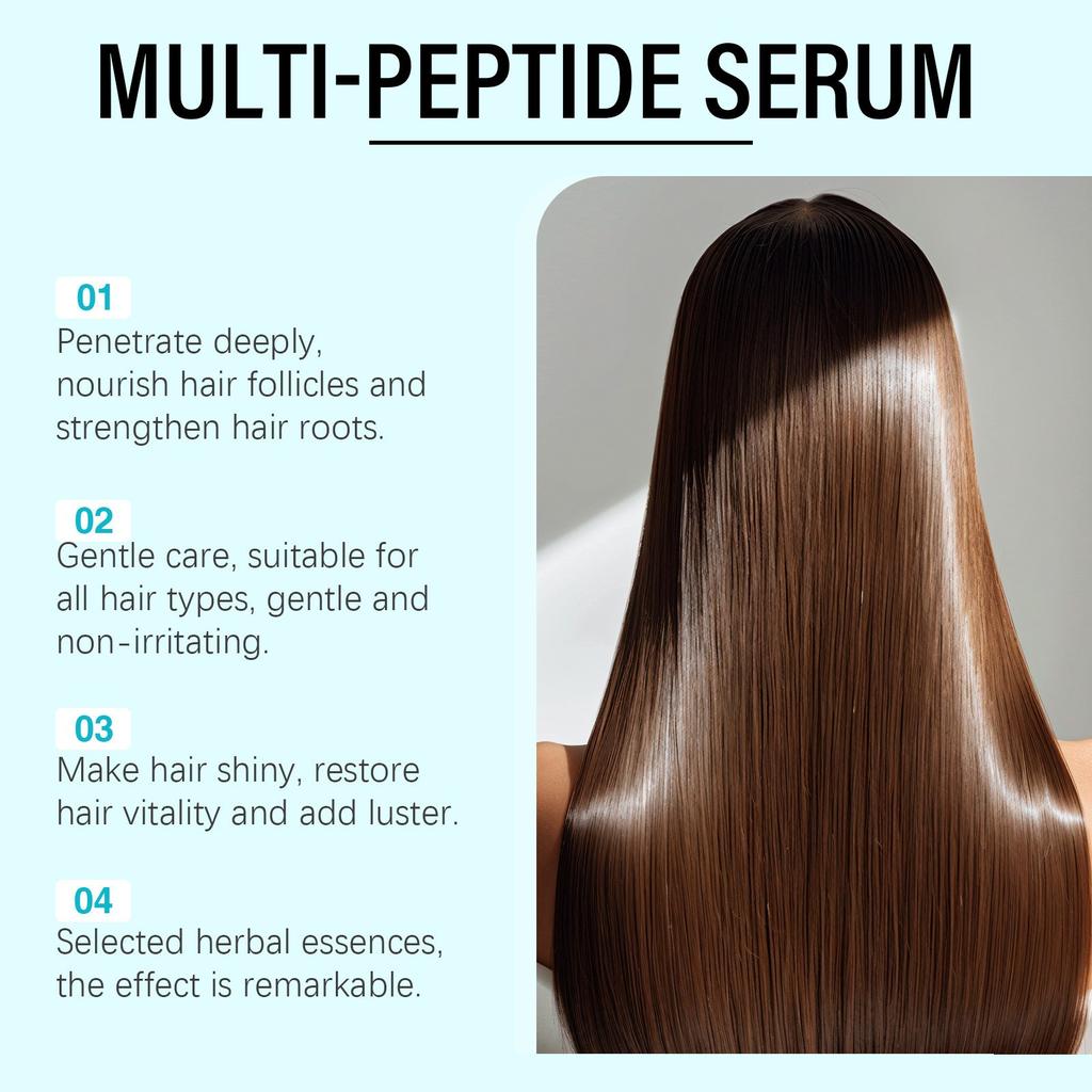 Hair Growth Serum, Nourishes The Scalp, Strengthens Hair, And Reduces Hair Loss,60ML