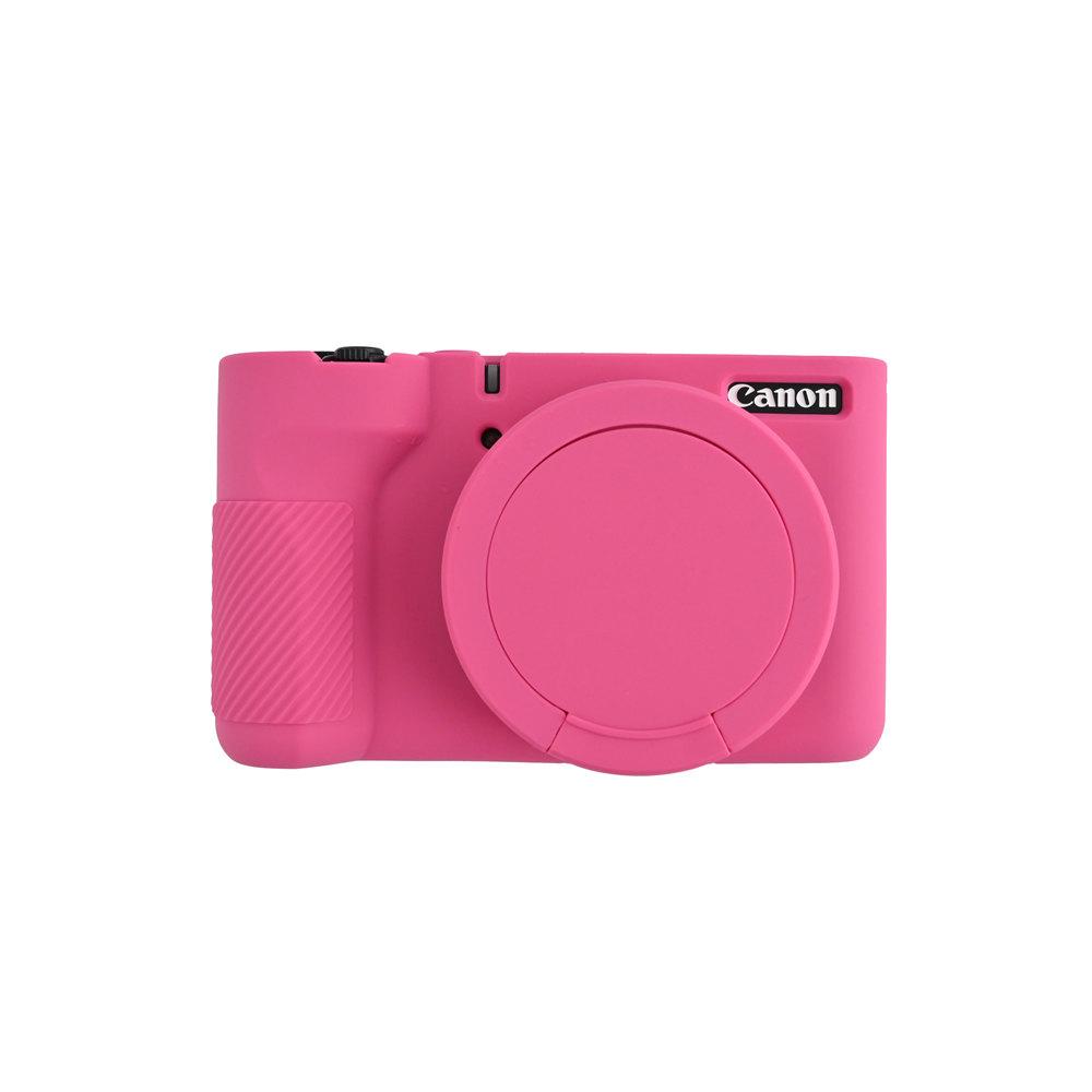 

V1 Camera Soft Silicone Case for Canon PowerShot V1 Armor Rubber Cover Skin With Lens Cap