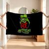 Rat Fink (1) Flannel blanket a soft accent for the bedroom and living room and a cozy home gift