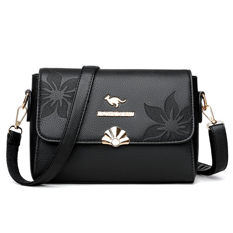 Middle Aged Mother s Crossbody Bag with Large Capacity and Trendy European and American Printed New Shoulder Bag