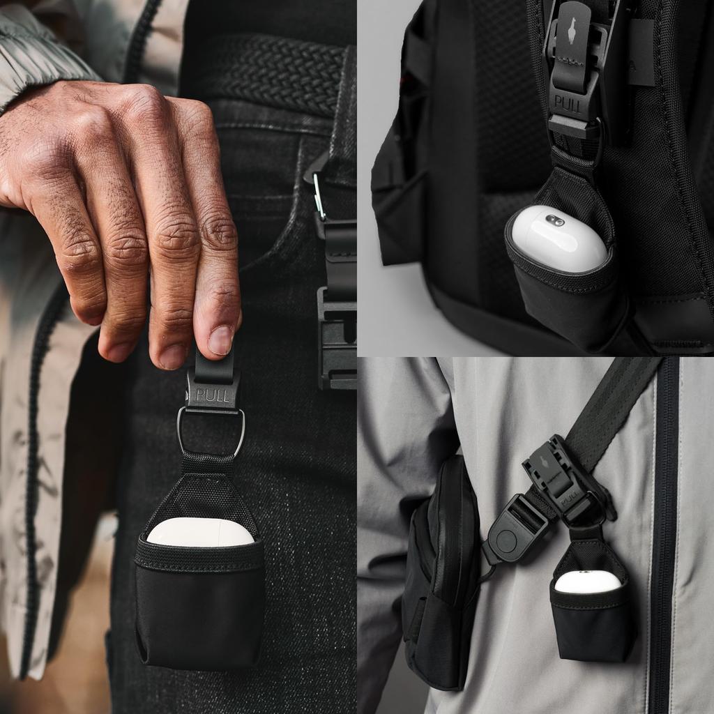 HUB Earbuds Pouch Earphone pouch compatible with AirPods Pro earphone storage case [ALPAKA] - - Open-type