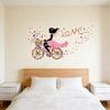 1/2Pcs Beautiful Girl Creative Wall Stickers Romantic Self Paste Murals Home Decor Wall Decor Home Decoration Accessories