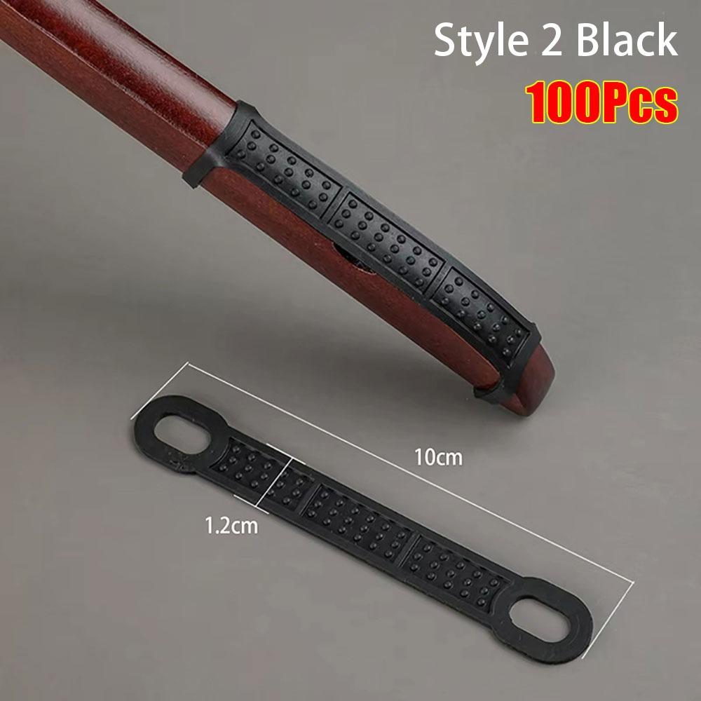 100Pcs Pad Mat Hanger Strip Transparent Anti-slip Gasket New Clothes Hanger Anti-slip Pad