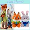 Zootopia Judy Hopps Nick Wilde Plush Fox And Bunny Toys For Kids With Pp Cotton Filling Gift For Children