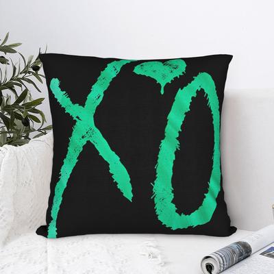 The Weeknd XO Pillow Cover  Soft Cushion Cover Fashion Pillow Case For Office Car Home Decor