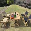 ZISIZ Portable Folding Egg Roll Picnic Table