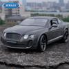 Welly 1/24 Bentley Continental Supersports Alloy Car Model Diecasts Metal Toy Vehicles Car Model Simulation Collection Kids Gift