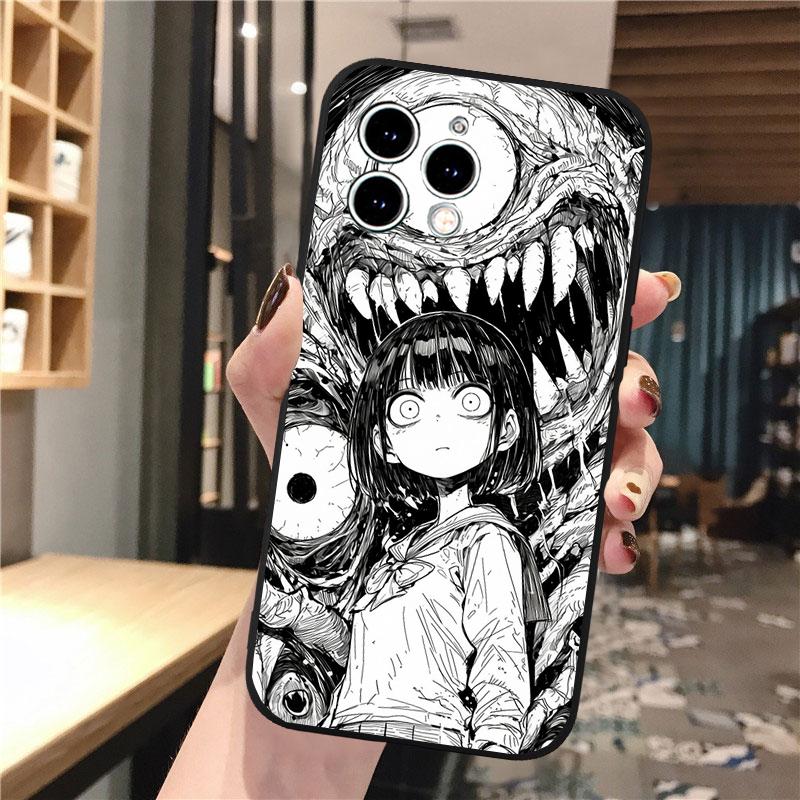 Phone Case For Iphone 17 Pro Max 17 Pro Air 16 15 14 13 Pro Max 15 16 Pro 15Plus Anime Girl Art