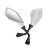 1 Pair Universal Motorcycle Rearview Mirror Replacement Parts Scooter E-bike Reversing Auxiliary Mirror Modified Accessories