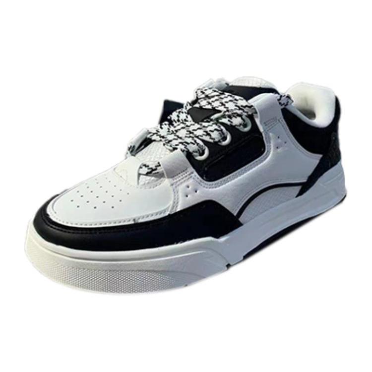 Anta AOJIE Comfortable Slip Resistant Cushioning Low top Skateboard Shoes Men's Black 112338040S-3