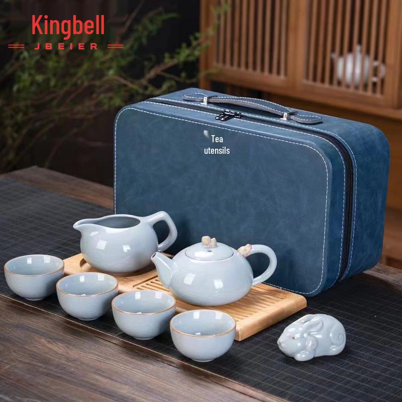 

Jingbeier Ru Kiln Ceramic Tea Set