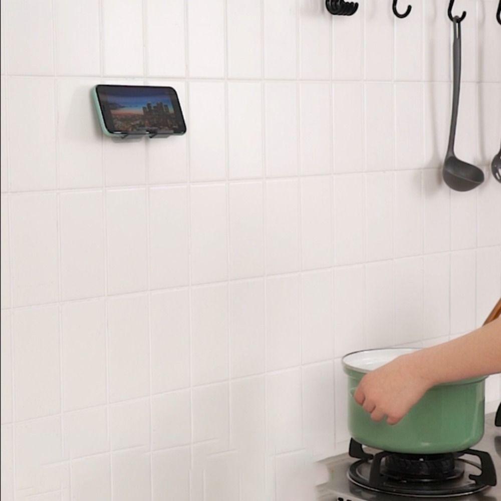 Transparent Wall-mounted Phone Holder Lightweight Phone Charging Bracket Phone Holder