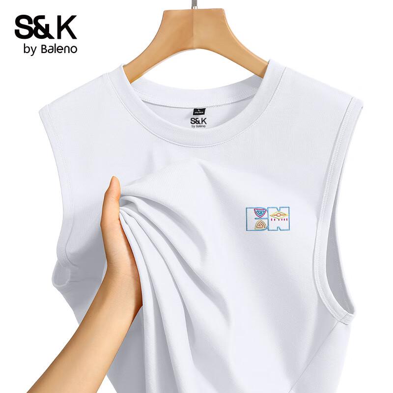 

Мужской безрукавный жилет Baleno серии S&K из чистого хлопка L