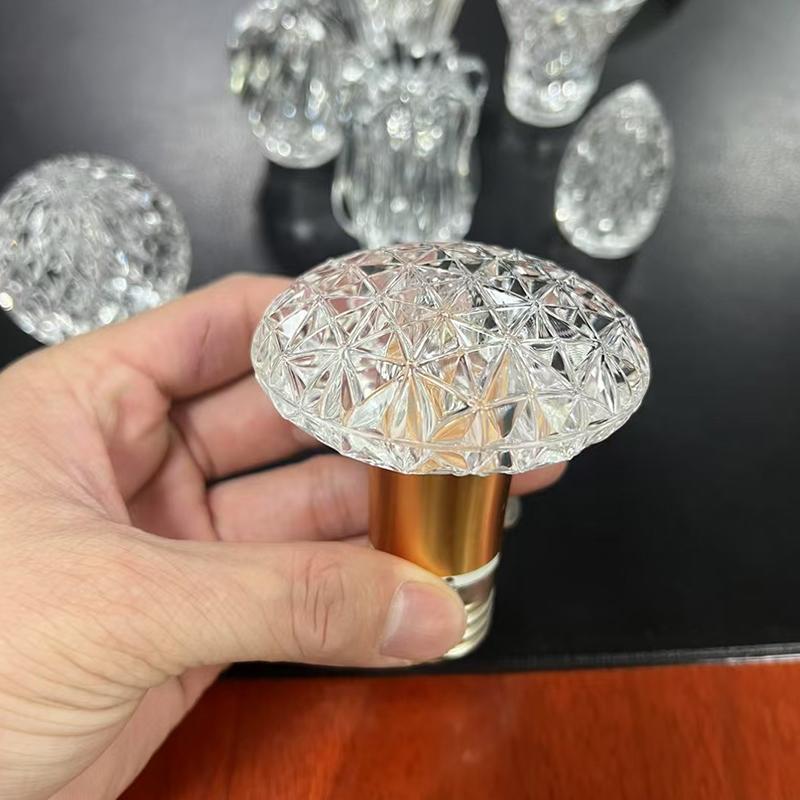 1Pcs E27 Holder Mini Pendant Light Acrylic Crystal Led Bulb Chandelier Fairy Lamp For Bedroom/Kitchen Decoration