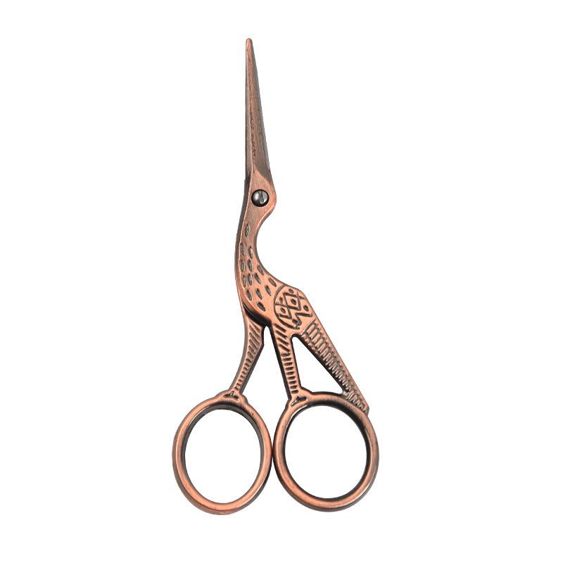

Позолоченные ножницы из нержавеющей стали в форме журавля для вышивания крестом и обрезки ниток