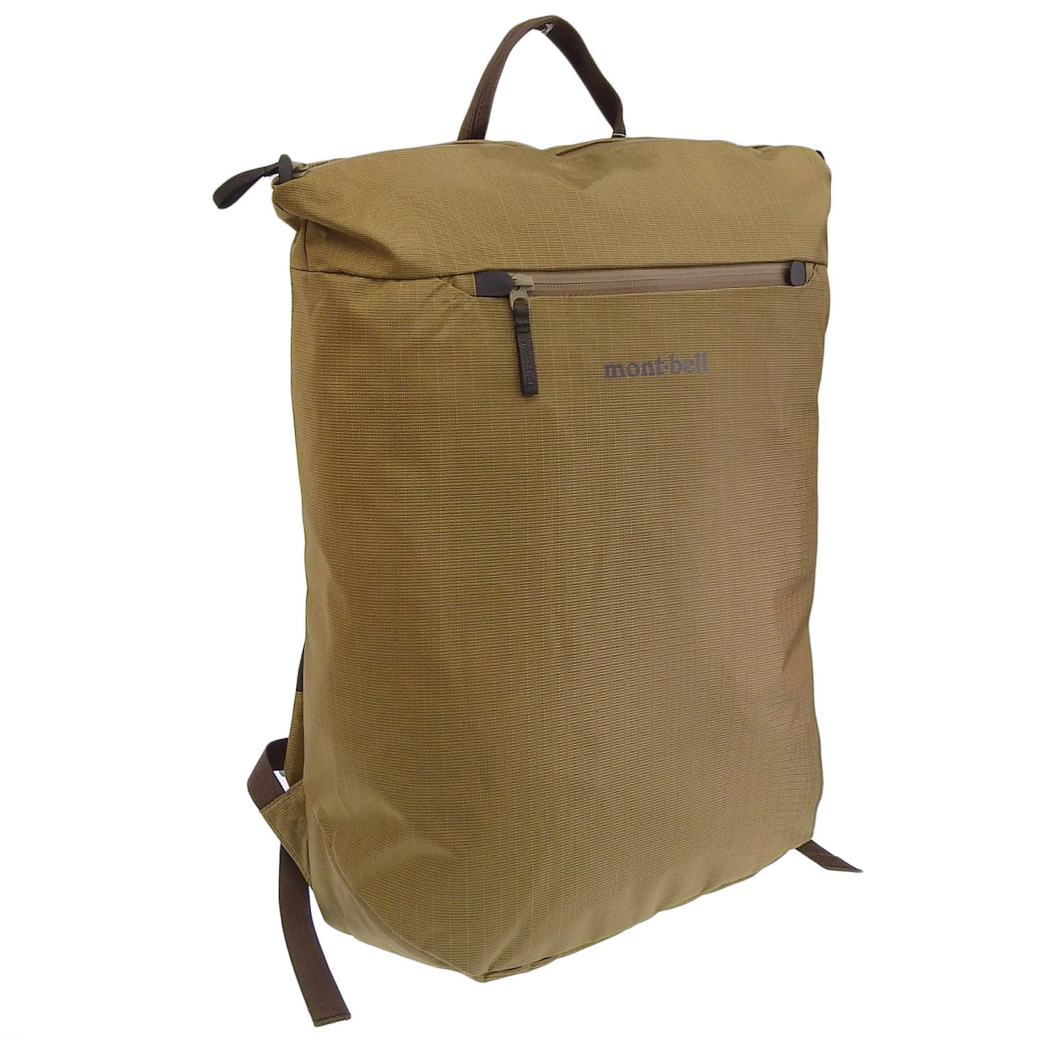 montbell travel tough pack 20 backpack nylon men women tan