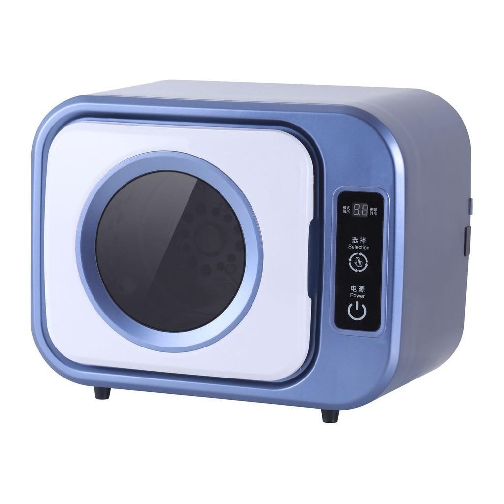 Mini inteligentní bubnová sušička pro domácnost UV sterilizace sušicí stroj Kolejová sušička prádla 300W 370x280x290mm
