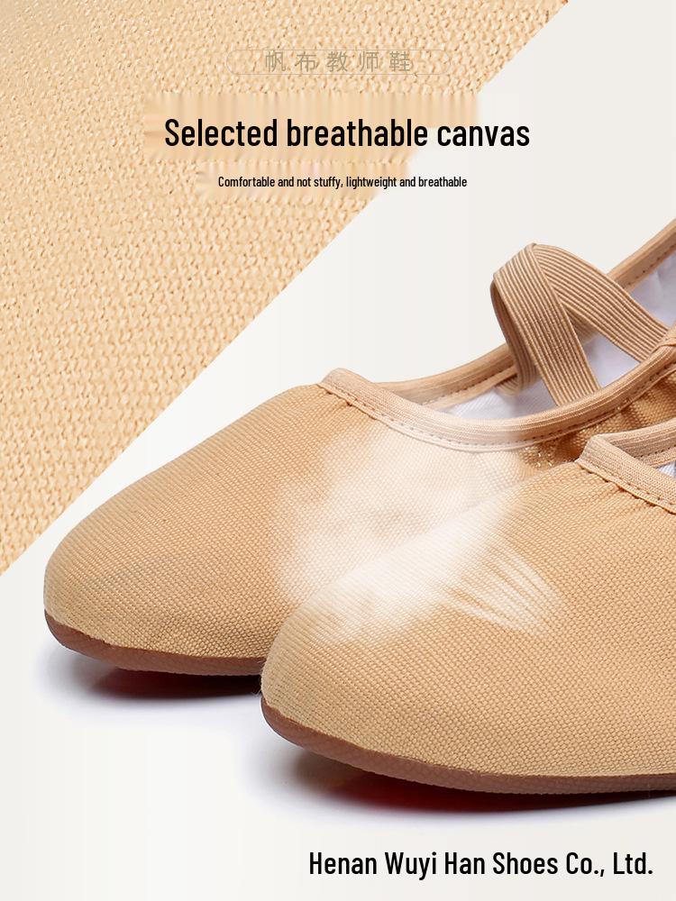 Women's Soft Sole Dance Shoes for Ballet, Belly Dance, and Yoga