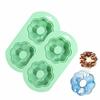 Silicone Doughnut Baking Mold DIY Cake Mold Easy To Demold Silicone Baking Pan  Muffins