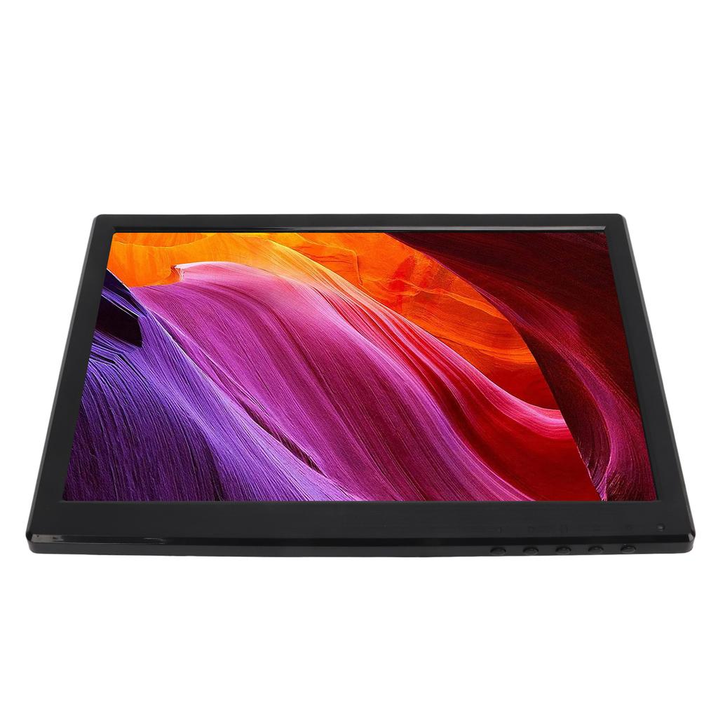12 Inch TFT LCD Monitor with VGA HD Multimedia AV BNC USB DC Input Portable HD Color Display with