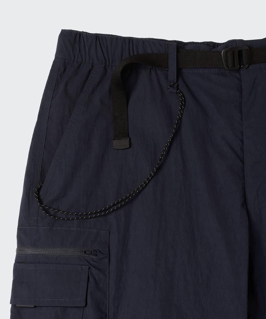 Musinsa Standard [City Leisure] Wide Belted Detachable Cargo Pants [Navy]