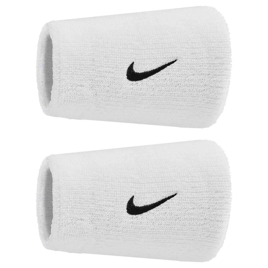 Nike Classic Swoosh Double Wide Wristband (Pack of 2)