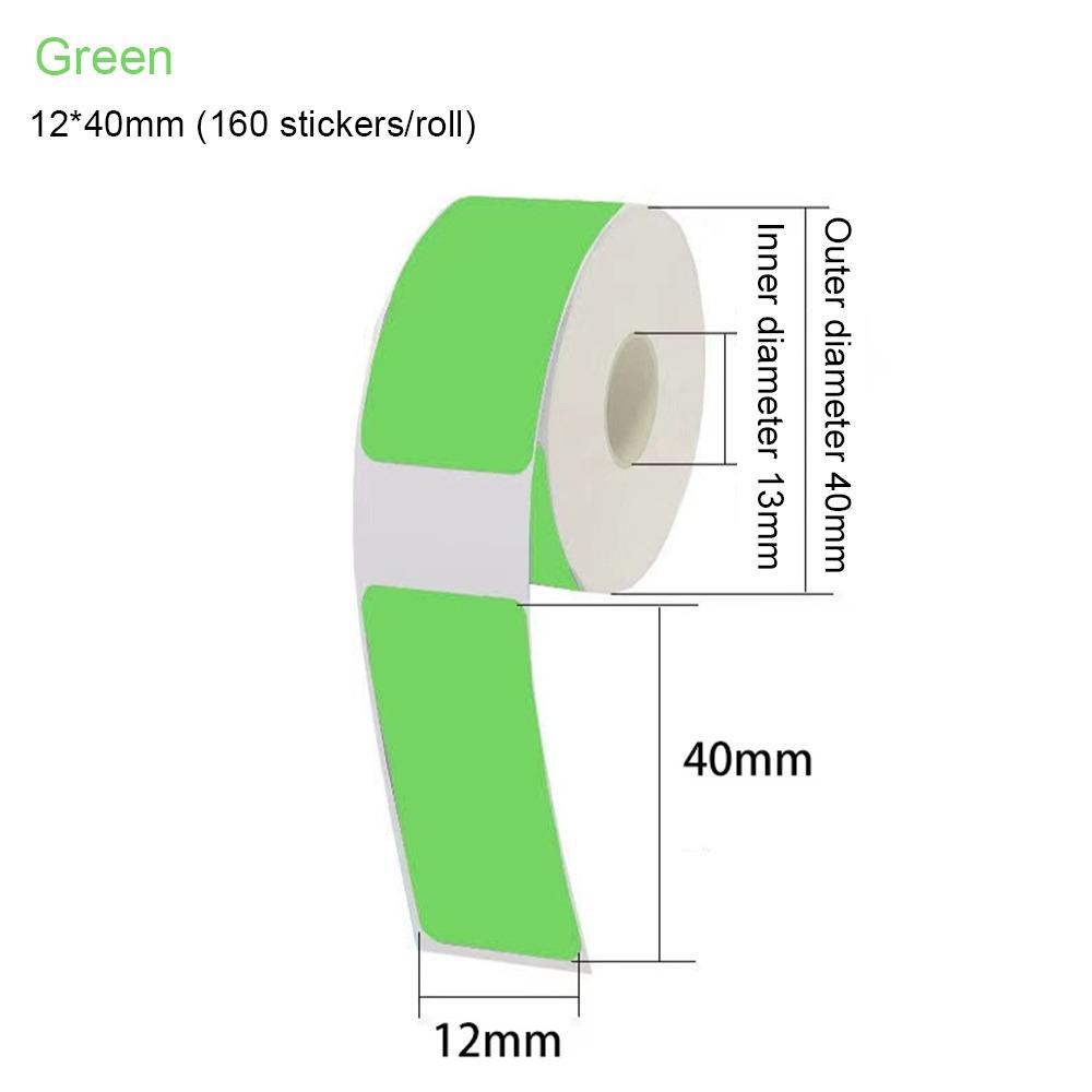 Back Adhesive Thermal Sensitive Paper Tags for P15/P12/P11/D30/D32/D35/Q30 Switch Sticker