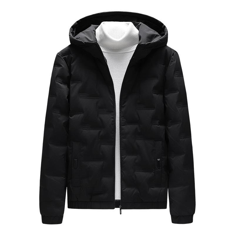 Winter Down Jacket Men's Thickened Jacket Korean Version Tooling Light and Short Men's Down Jacket