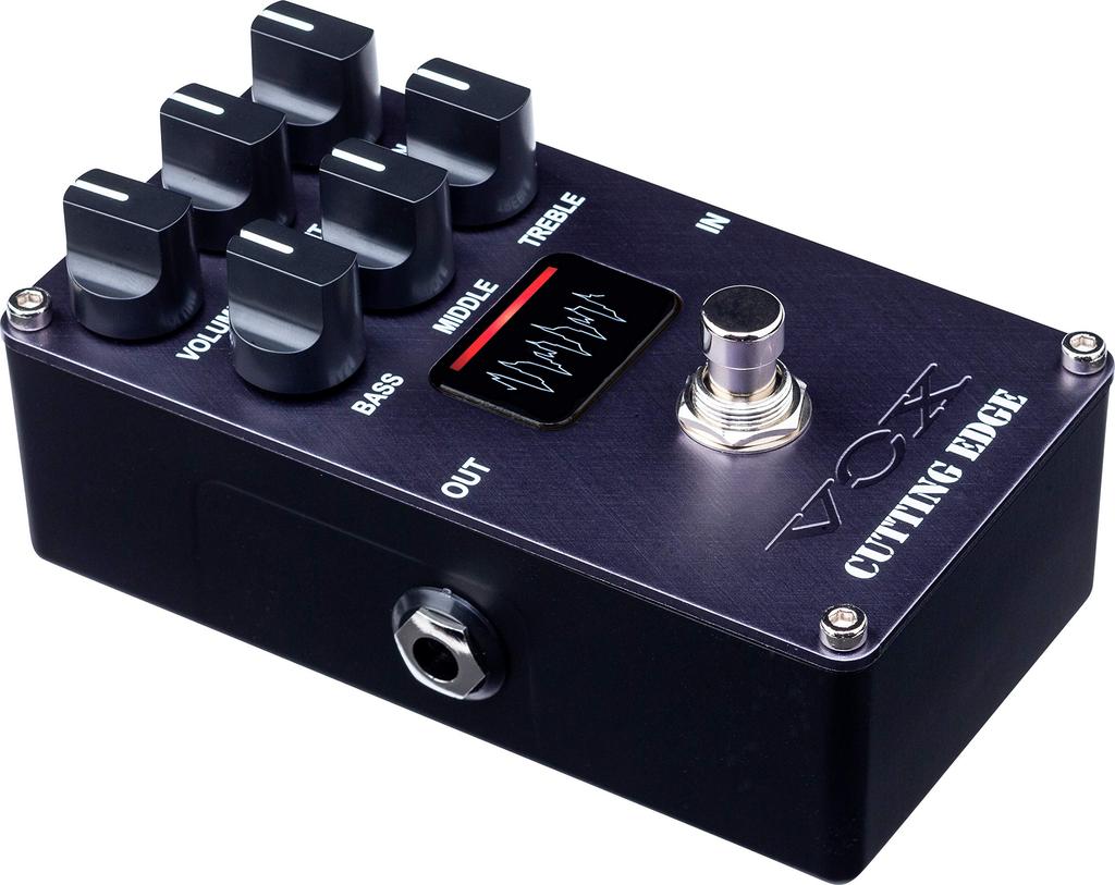 VOX - VALVENERGY Vacuum Tube Amplifier Pedal Effector Cutting Edge (VE-CE) + Strobe Pedal Tuner VXT-1 Set