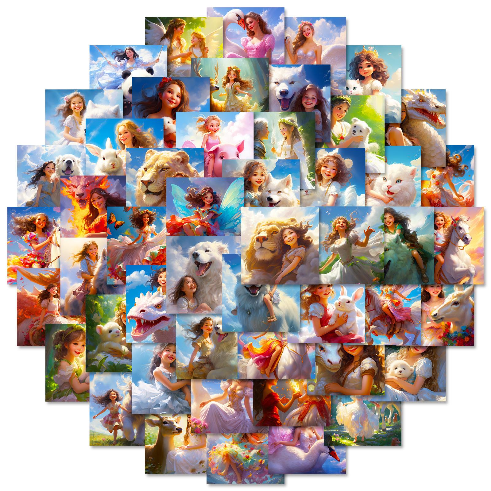 

50 Pictures Of The Web Mixed And Match Beauty And Beast Personality Do-It-Yourself Square Repeatedly Sticking Water-Repellent