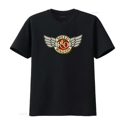 Reo Speedwagon Tour 1981 Print T Shirt Retro Rock Band Design Vintage Streetwear Fashion Graphic Stylish Homme