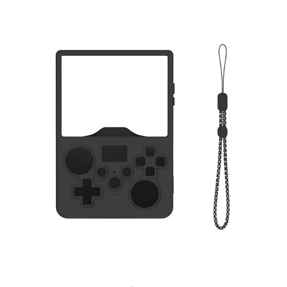 Shockproof Game Console Protective Case Sleeve Shell for R36MAX2 Handheld Game Accessories чёрный