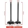250CC Motorcycle Intake Valve and Exhaust Valve Stem Kit For Ymh TT-R250 TTR250 TTR 250 TT-R 250 1993-2002 2001 2000 1999 199(2x intake 2x exhaust)