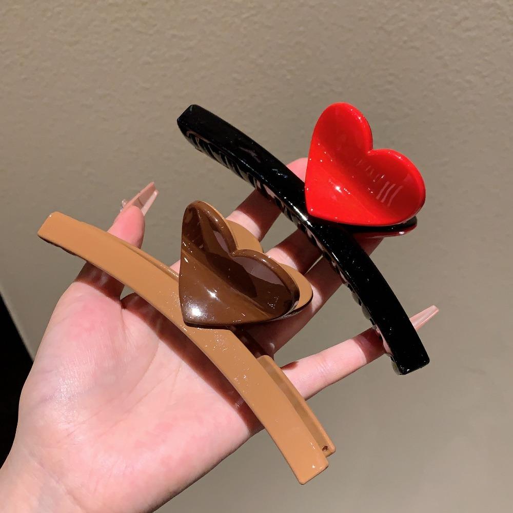 Prosty Szykowny Kolor Dopaminowy Plastikowy Klips do Włosów Koreański Aligator 5,1" Chwyt Krab Rekin Klamra Akcesoria do Włosów Nakrycie Głowy