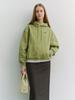 Unisex Garment Dyed Hoodie_Udts6A113_Olive Green