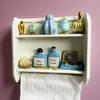 1PC Dollhouse Perfume Towel Rack Bathroom Kit 1:12 Scene Model Makeup Supplies Mini Cosmetics Shelf