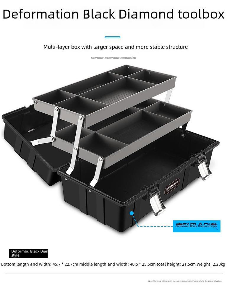 Green Forest King Kong Portable Electrician's Toolbox & Hardware Storage Box