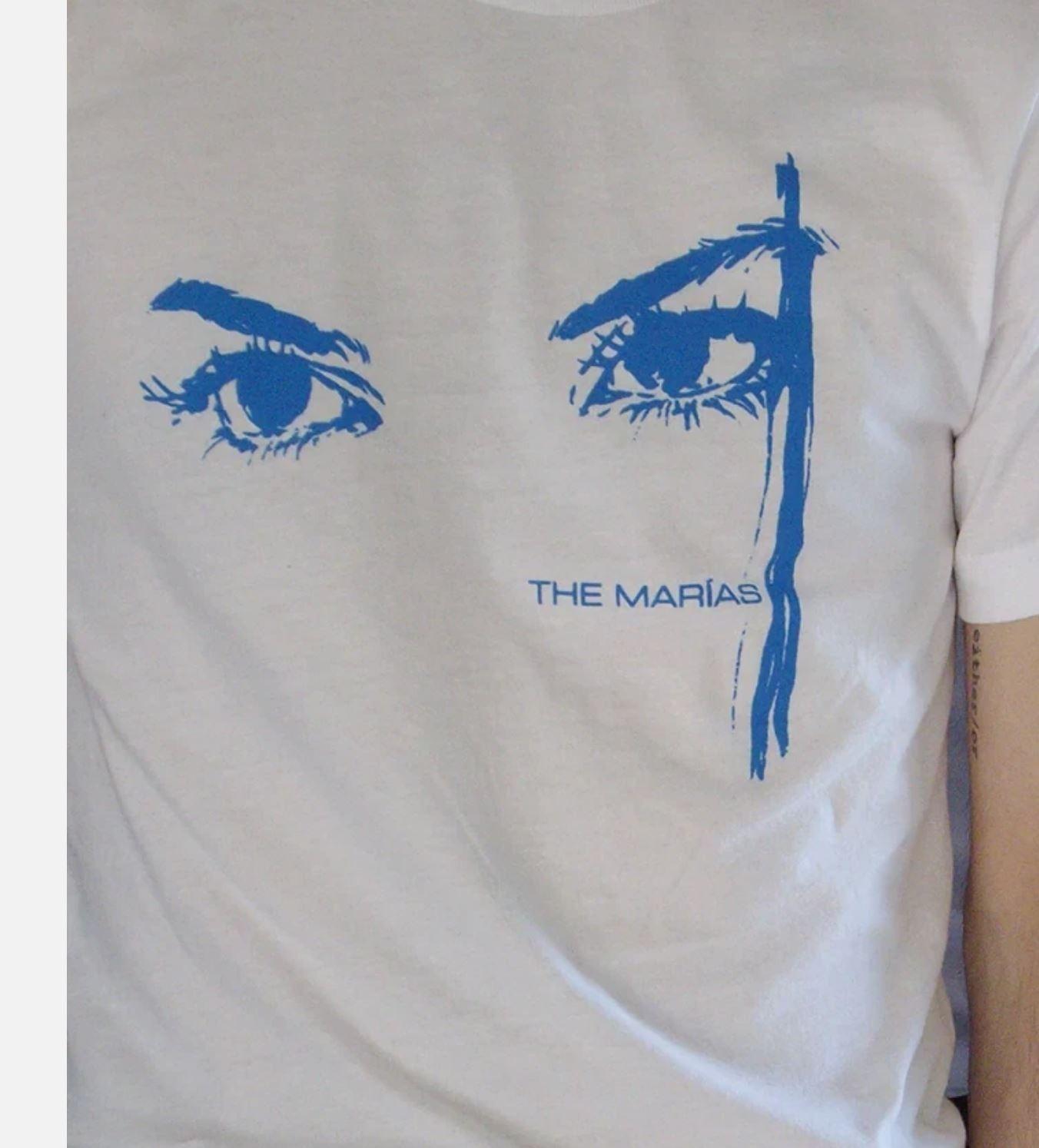 

Біла футболка The Marias Tour Усі розміри Унісекс S-4XL M