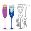 Wine Glasses Metal Cutting Dies Scrapbooking Card Embossing DIY Photo Template