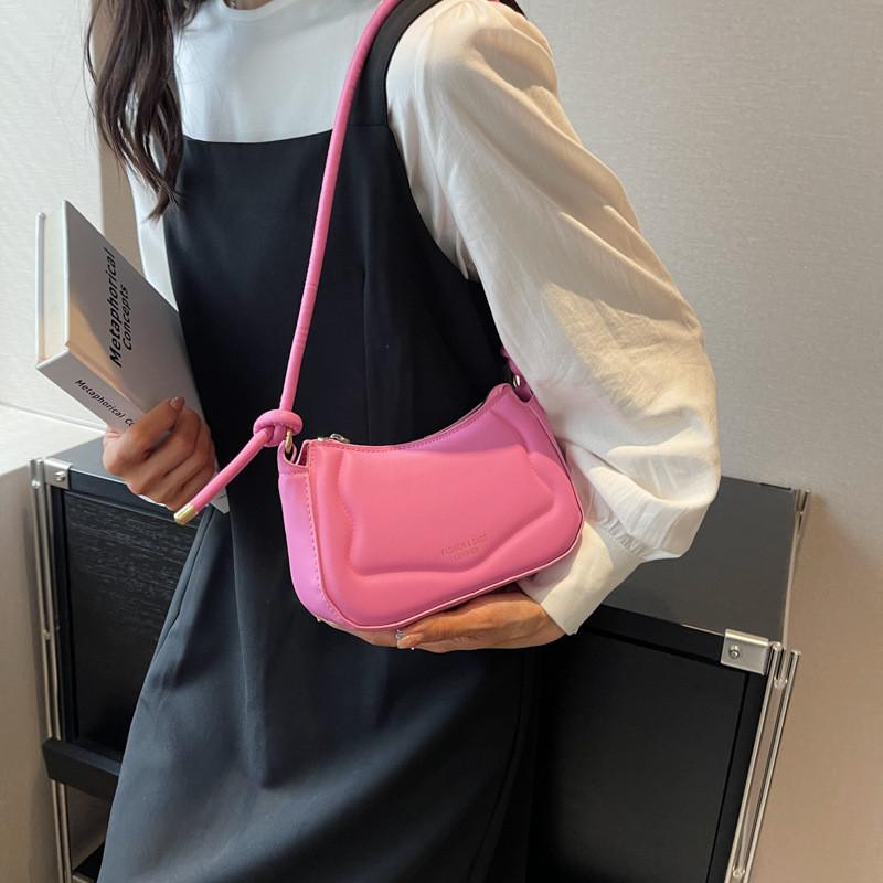 Trendy Retro One Shoulder Bag For Women Fashionable Casual Small Square Handbag