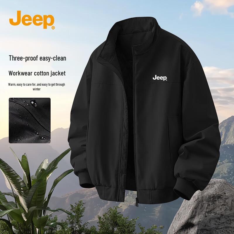 JEEP Men s Winter Outdoor Padded Jacket L