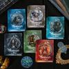 40 ks/balení Vintage Magické Nálepky Dekorativní Scrapbooking Deník Album Ručně Vyráběné Junk Journal Potřeby
