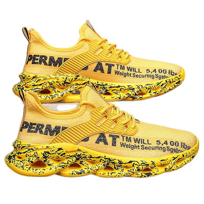 Lightweight low-top soft sole cushioning rebound flying woven mesh sports running shoes outdoor casual shoes