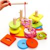 Magnetic Fishing Game & Geometric Shape Matching Toy