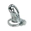 Hollow Design Chastity Device Penis Cage Anti-cheating Chastity Cage Body-safe Stainless Steel Penis Cage Suitable for Male 18+